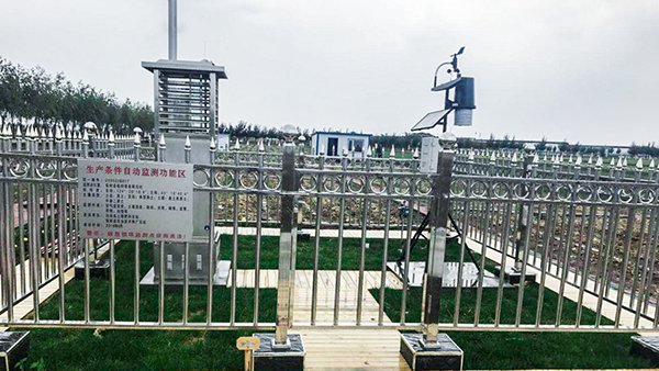 與會領導參觀梨樹縣耕地質量與黑土地保護示范區監測點