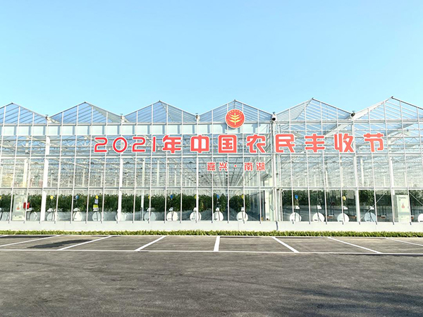 嘉興南湖第四屆中國農民豐收節主會場